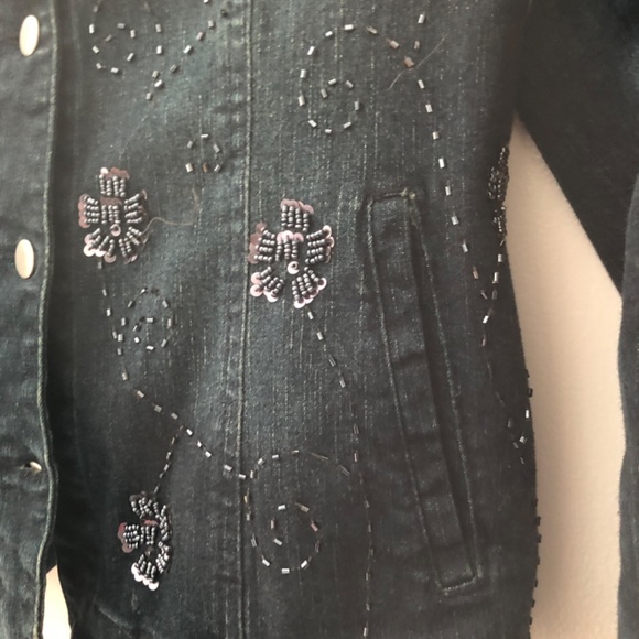 Flashback vintage beaded denim jacket - Picture 3 of 6